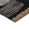 Homeroots 5' X 8' Black Gold And Brown Striped Washable Indoor Outdoor Area Rug 616641 - alternate 8