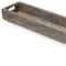 Homeroots 36in Brown Wood Cracker Tray With Handles 376046 - alternate 3