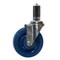 Service Caster 5'' SS Solid Poly Wheel Swivel 1-1/8'' Expanding Stem Caster SCC-SSEX20S514-SPUS-118 - alternate 1