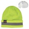 Ergodyne Lime Reflective Beanie with UBCI 6803ZI - alternate 1