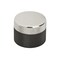 Amerock Transcendent 1-1/4 in 32 mm Diameter Matte Black/Polished Nickel Cabinet Knob BP196732MBPN - alternate 1