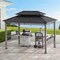 Sunjoy 8ft. x 12ft. Aspen Cedar Framed Grill Gazebo with DC Solar Power A104004211 - alternate 7