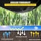 Vevor 4' x 300' Woven Weed Barrier Landscape Fabric Ground Cover Black 5.8oz VV-FCB-PE 4*300FT 5.8OZ - alternate 5