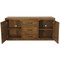 Homeroots 71in Chestnut Distressed Solid Wood Three Drawer Sideboard with Two Doors 612040 - alternate 6