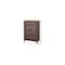 Homeroots 35" Brown Solid Wood Four Drawer Chest 524571 - alternate 4