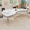 Flash Furniture Wren 72 in x 48 in Kidney Adjustable Height Activity Table, Thermal Laminate Top, Short Legs, White XU-A4872-KIDNY-WHT-T-P-GG - alternate 8