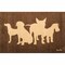 Floortex Door Mat, Nylon Fibres, 0.2 in Thick, Brown, 24 in W x 39 in L FR4WR2439DBR - alternate 1