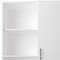 Homeroots 19in White Wood Corner Accent Chest 732034 - alternate 5