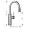 Blanco Empressa Bar Pull Down Stream only 1.5gpm, Stainless 442513 - alternate 7