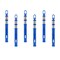 Xpose Safety 6 Pack 42in Ring Loop Blue Traffic Delineator Post, 6PK DLR-BLU-42-6-X-S - alternate 1