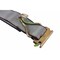 Mytee Products 2'x12ft Grey E Track Ratchet Strap w/ Wire Hook for Enclosed Trailers, 3000 lbs ETKRS12EJ - alternate 5