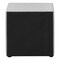 Homeroots 21" Gray Wood Two Drawer Nightstand 489775 - alternate 4