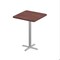Correll Square Cafe Table, 24 in W, 24 in L, 42 in H, Particleboard Top, Mahogany SXB24S-20-98-20 - alternate 1