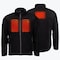 Mobile Warming Men's Trek 2.0 Fleece Heated Jacket Black MD MWMJ69010325 - alternate 5