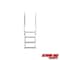 Extreme Max 3005.3913 Deluxe Flip-Up Dock Ladder with Welded Step Assembly - 4-Step 3005.3913 - alternate 4