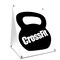 Signmission Crossfit, 36 Inch x 24 Inch A-frame Yard Sign, Plastic Sign SBC-2436-Crossfit - alternate 1