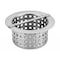Amgood 5 in. Stainless Steel Floor Trough Drain Strainer Basket with Handle AMG SSDSB-1A-Z - alternate 1