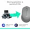 Logitech SILENT PLUS WIRELESS MOUSE M330 GREY 910-004908 - alternate 1