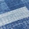 Homeroots 8' Navy Blue And Sky Blue Round Geometric Washable Indoor Outdoor Area Rug 612450 - alternate 7