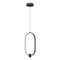 Z-Lite Saros Matte Black 1 Light Pendant 4101-10MB-LED - alternate 5