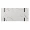 Homeroots 45" White and Black Writing Desk 402055 - alternate 4