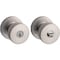 Kwikset SmartKey Pismo Satin Nickel Entry Door Knob KW1 1 3/4 in. 97402-850 - alternate 1