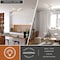 Vaxcel Avalon 3-Light 27 in W Muted Brass Gold Pendant Light, Frosted White Shade, Integrated LED P0426R - alternate 7