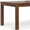 Homeroots 60" Walnut Wood Butterfly Leaf Extendable Dining Table 640689 - alternate 3