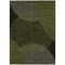Homeroots 10' X 14' Olive Green And Black Geometric Washable Indoor Outdoor Area Rug 597648 - alternate 6