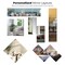 Fab Glass And Mirror Mirror Tiles for Wall Pack of 4 - Full Length Frameless Wall Mirror, Full Body Home Gym Mirror MT10x10-P4 - alternate 6