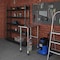 Amgood 30in D x 18in L Stainless Steel Open Base Table, 3in Casters AMG WT-3018-RCB-WHEELS-Z - alternate 4