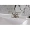 Kingston Brass Double-Handle 4" Centerset Bathroom Faucet with Pop-Up Drain, Brushed Nickel FB2608CML - alternate 3