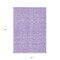 Homeroots 5' X 8' Lilac And Ivory Floral Washable Indoor Outdoor Area Rug 581871 - alternate 5