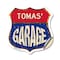 Signmission Tomas's Garage, 18 Inch X 18 Inch, Vinyl Decal SHI-D-18-383-TOMAS - alternate 1