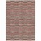 Homeroots 3' X 5' Red Beige And Copper Striped Washable Indoor Outdoor Area Rug 587932 - alternate 8