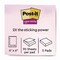 Post-It Note Pads in Summer Joy Color Collection Colors, 4in x 6in, Note Ruled, 90 Sheets/Pad, 5PK 660-5SSJOY - alternate 12