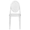 Leisuremod Marion Transparent Acrylic Modern Chair, Clear GV19CL - alternate 6
