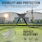 Bison Life Crystal, Safety Glasses, Anti-Scratch, Gray Lens, Frameless BLSH-ESCR-CLCT-SG10GY-12 - alternate 8