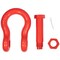 Mytee Products 1-1/2 inAnchor Shackle Forged Carbon Steel w/Safety Screw Pin Load Limit 34,000lbs SHACKLE-ANCHOR-BT-112 - alternate 6