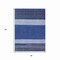 Homeroots 3' X 5' Navy Blue Sky Blue And Charcoal Abstract Washable Indoor Outdoor Area Rug 615278 - alternate 7