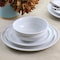 Martha Stewart Everyday Hillington 4 Piece 6.5 Inch Round Fine Ceramic Bowl Set in White 130157.01 - alternate 3