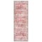 World Rug Gallery Vintage Inspired Machine Washable Non Slip Runner Rug 2 ft 6 in x 7 ft Red 6029RED2X7 - alternate 8