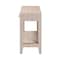 Baxton Studio Nira Faux Shagreen Console Table 263-14504-ZORO - alternate 7