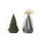Creative Co-Op Green Unscented Tree Shaped Candle XS4591 - alternate 1