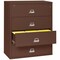 Fireking 4 Drawer, 1 Hr Fire & Impact Rated, 44" Wide Lateral Brown 4-4422-CBR - alternate 3