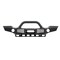 Smittybilt 0718 WRANGLER JK 2/4 DR XRC ATLAS FRONT BUMPER W/GRILLE GUARD & FOG LIGHT HOLES; BLACK 76892 - alternate 1