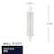 Bulbrite 75-Watt Equivalent J-Type Dimmable Double Ended Long LED Light Bulb Soft White, 2PK 861606 - alternate 5