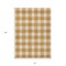 Homeroots 5' X 8' Orange And Beige Plaid Washable Indoor Outdoor Area Rug 595416 - alternate 6