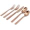 Gibson Elite Earlston 20 Piece Stainless Steel Flatware Set in Bronze 138515.2 - alternate 4