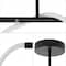 Jonathan Y Alessio 48" Contemporary Minimalist 360 Adjustable Silicone Neon Rope Dimmable Linear Integrated LED JYL7138B - alternate 12